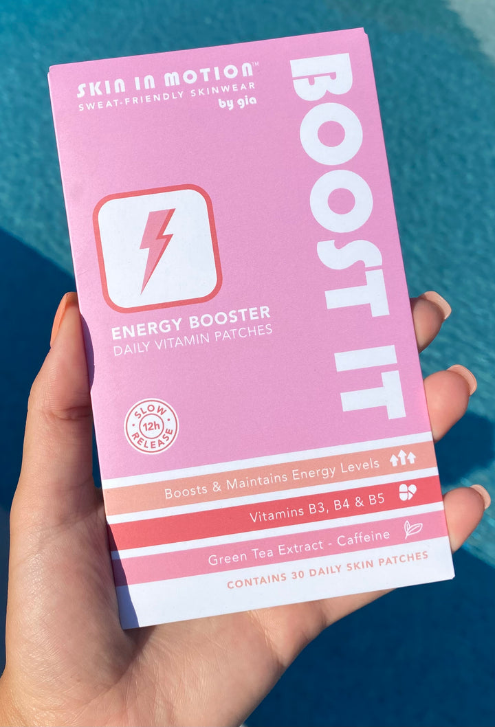 BOOST IT Energy Vitamin Patches - 6-Day Supply