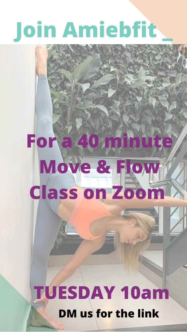 Join us with @amiebfit_ for Move & Flow