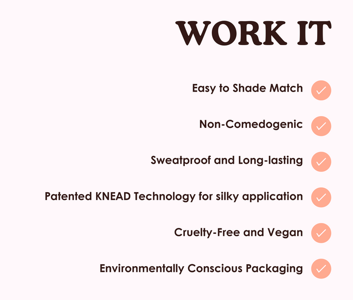 WORK IT Tinted Moisturiser - FREE SHIPPING