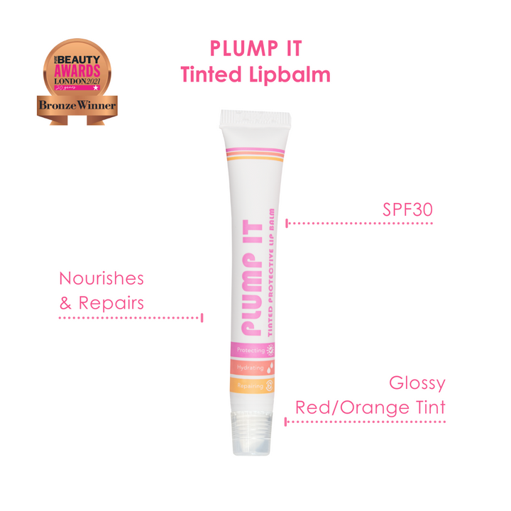 LIMITED EDITION PLUMP IT Tinted Lipbalm - Sheer Rosehip